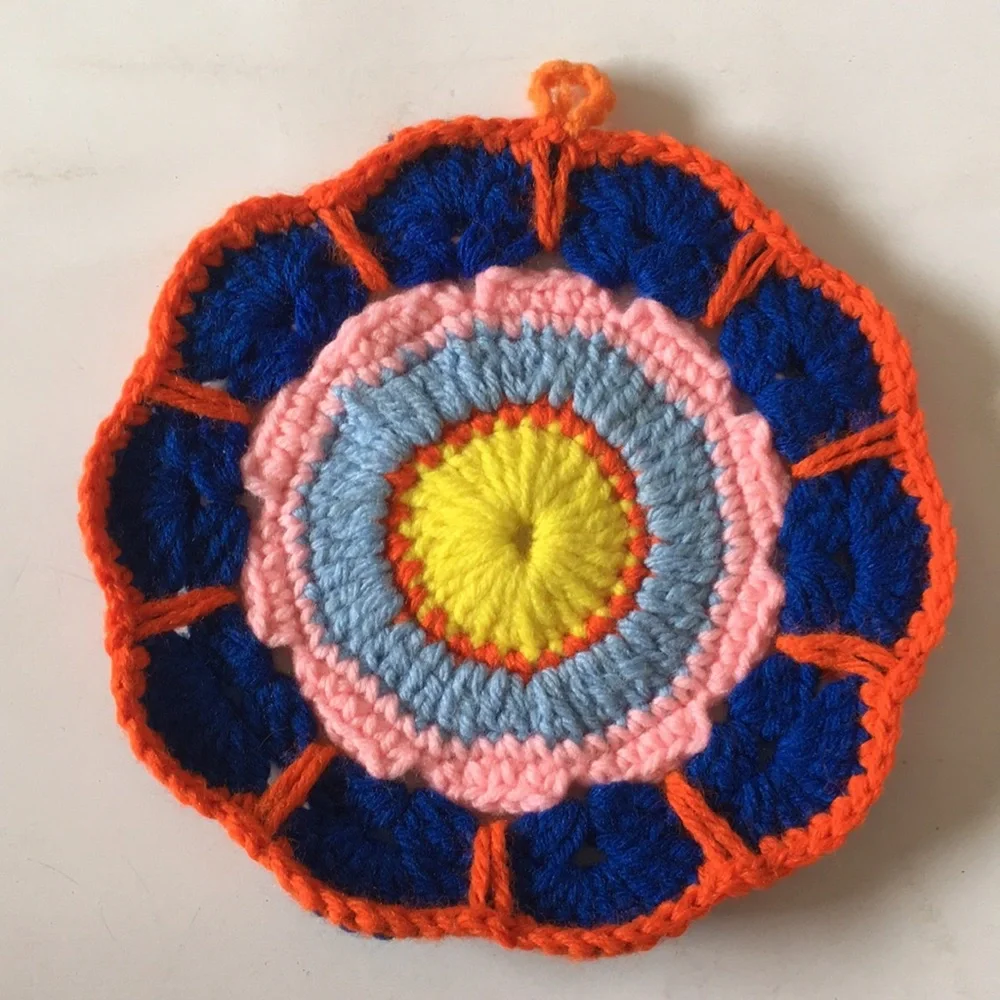 🐠 4 handcrafted potholders